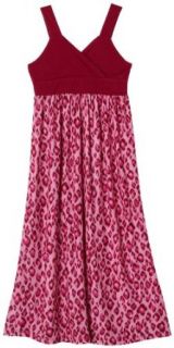 Paperdoll Girls 7 16 Dress Maxi, Pink, L (12/14): Clothing