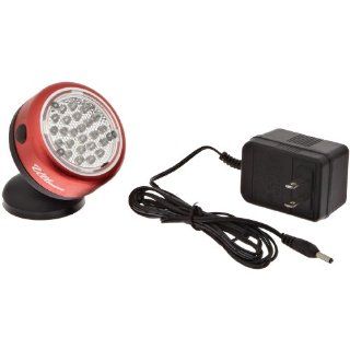 Ullman RT2 LTCH Aluminum Rechargeable Rotating Magnetic 24 LED Work Light with 110V Charger Portable Work Lights