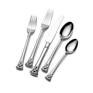 Wallace Constantine 18/10 45 Piece Flatware Set, Service for 8: Kitchen & Dining