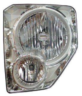 Jeep Liberty Replacement Headlight Assembly (With Fog Light)   Passenger Side: Automotive
