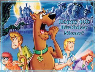 Single Source Party Supply   Scooby Doo Edible Icing Image #18 8.0" x 10.5": Toys & Games