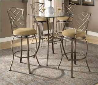 Brookside Bar Height Bistro Table 3 Piece Set w/ Hanover Chairs   Dining Room Furniture Sets