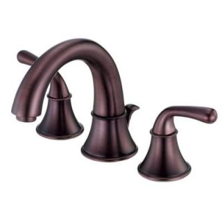 Danze Bannockburn 8 in. Widespread 2 Handle Mid Arc Bathroom Faucet in Oil Rubbed Bronze D304056RB