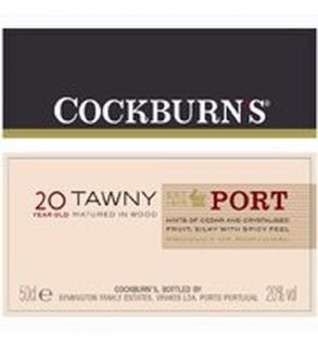 Cockburn 20 year old Tawny (500ML): Wine