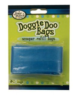 Four Paws Products FP18257 Doggie Doo Scoop Replacement Bags   30 Count : Pet Waste Shovels : Pet Supplies