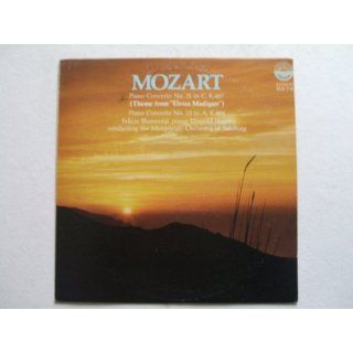 Mozart: Piano Concert No.21 in C (K.467). & No. 23 in A (K.488). Felicja Blumental, Piano; Leopold Hager conducting the Mozarteum Orchestra of Salzburg. Vinyl.: Music
