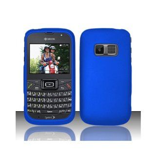 Blue Hard Cover Case for Kyocera Brio: Cell Phones & Accessories