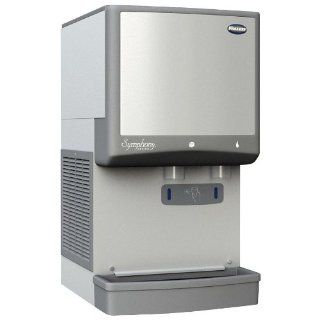 Air Cooled Follett Symphony Countertop Ice Maker and Water Dispenser Compressed Nugget Ice 25 lb. St: Kitchen & Dining