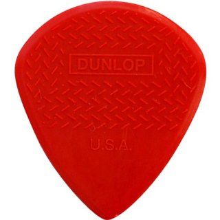 Dunlop 471R3N Max Grip Jazz III Nylon Guitar Picks, Red, 24 Pack: Musical Instruments