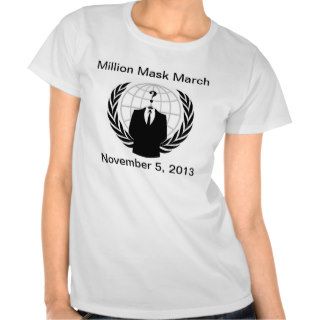 Million Mask March T Shirt