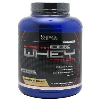 Ultimate Nutrition Prostar 100% Whey Protein 5 Lbs.   Cookies & Cream: Health & Personal Care