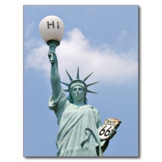 Redneck Statue of Liberty Post Cards