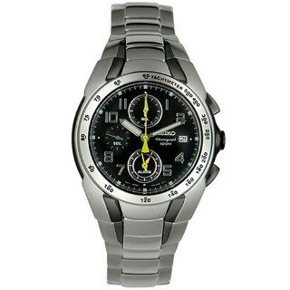 Seiko Men's SNA473 Alarm Chronograph Watch: seiko: Watches