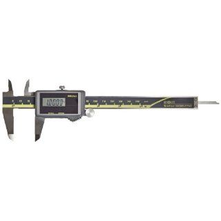 Mitutoyo 500 474 Digital Calipers, Solar Powered, Inch/Metric, for Inside, Outside and Step Measurements, Stainless Steel, 0"/0mm 6"/150mm Range, +/ 0.001"/0.01mm Accuracy, 0.0005"/0.01mm Resolution: Industrial & Scientific