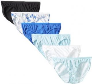 Hanes Women's 6 Pack Bikini Panty at  Womens Clothing store