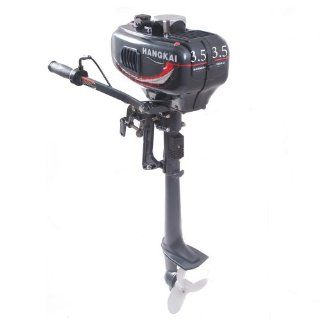 Generic Boat Engine Outboard Motor Water Cooling Two stroke 3.5hp Inflatable Fishing Boat : Sports & Outdoors