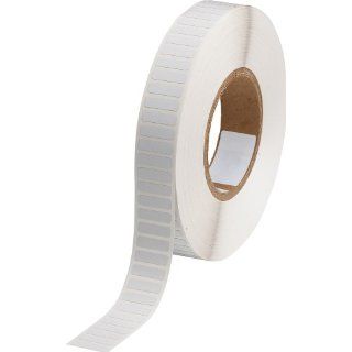 Brady THT 49 479 10 0.9" Width x 0.25" Height, B 479 Static Dissipative Polyimide, Matte Finish White Thermal Transfer Printable Label (10000 per Roll): Industrial & Scientific