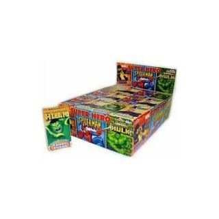 World Confections Super Hero with Tattoo Candy Stick, 30 per pack    16 packs per case.: Industrial & Scientific