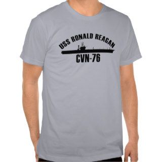 USS Ronald Reagan CVN 76 T shirts