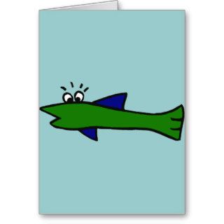 XX  Funky Fish Greeting Cards