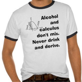 Alcohol & Calculus T Shirts