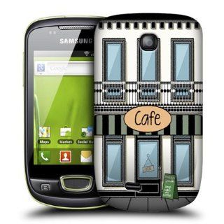 Head Case Designs Cafe Buildings Hard Back Case Cover for Samsung Galaxy Mini S5570: Cell Phones & Accessories