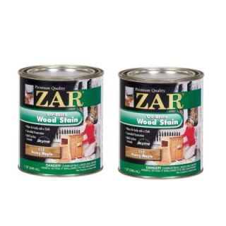 UGL ZAR 117 1 qt. Honey Maple Wood Stain (2 Pack) 209075
