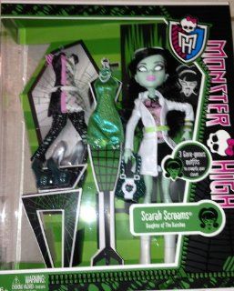 Monster High Scarah Screams Doll: Toys & Games