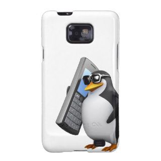 3d penguin mobile samsung galaxy case