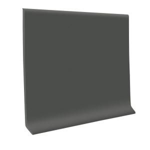 ROPPE 700 Black and Brown 4 in. x 48 in. x .125 in. Wall Base Cove (30 Pieces) 40C72P193