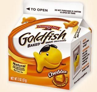 Pepperidge Farm Goldfish Crackers Grab n Go Container, 2 oz. : Grocery & Gourmet Food