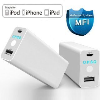 OPSO iPower Juice Battery Pack Classic Series 5200mah Power Bank Charger with Micro USB for Apple iPhone 4 4S,iPhone 3G 3GS,iPod Touch 4th Generation,iPod Nano 6th Generation and Any Other Android System Smartphone Cell Phones & Accessories