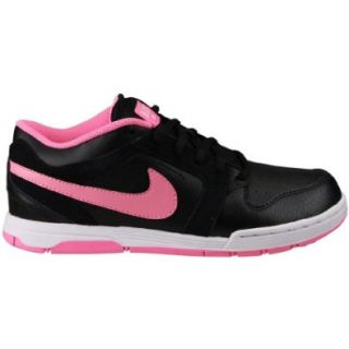 Nike Mogan 3 Jr Skate Shoe   Girls' Black/White/Polarized Pink, 13.0: Shoes