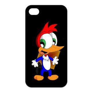 Wonderful Cartoon Series Cases, The Fantastic Woody Woodpecker iPhone 4 & 4S Case Cover by ALLO CASES: Cell Phones & Accessories