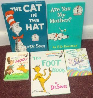 Set of 5 DR SEUSS   I Can Read It All By Myself Children Beginner Books ~ Bright & Early ~ Board  Other Products  