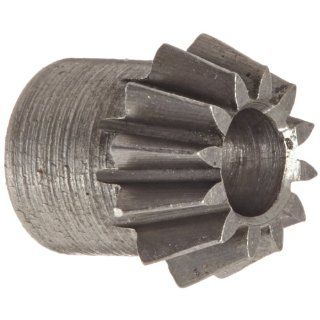 Boston Gear GSS478YP Bevel Gear, 0.125" Bore, 3:1 Ratio, 20 Degree Pressure Angle, 48 Pitch, 12 Teeth, Stainless Steel: Industrial & Scientific