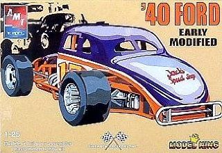 1940 Ford Early ModifiedModel Car Kit by Model King: Toys & Games