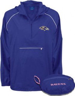 Baltimore Ravens Women's Purple Pack It Jacket : Outerwear Jackets : Sports & Outdoors