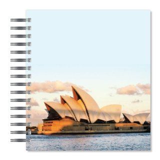 ECOeverywhere Opera House Picture Photo Album, 18 Pages, Holds 72 Photos, 7.75 x 8.75 Inches, Multicolored (PA14419) : Wirebound Notebooks : Office Products