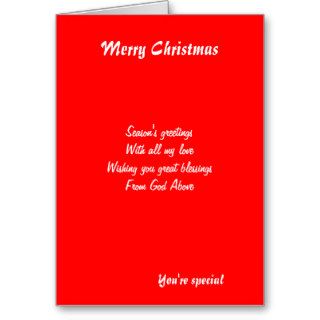 someone special christmas greeting cards