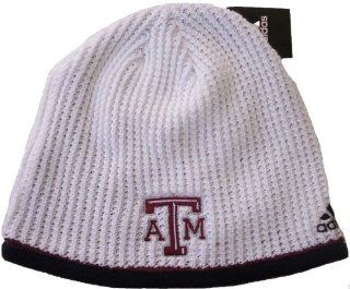 Texas A&M Aggies Adidas NCAA Cuffless Logo Knit Beanie Hat Cap : Sports Fan Beanies : Sports & Outdoors