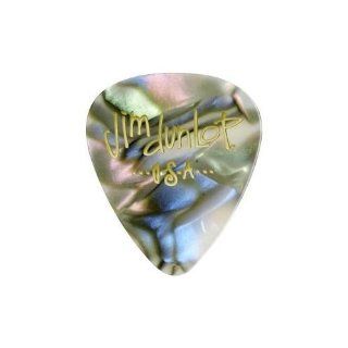 Dunlop 483P14TH Classic Celluloid Abalone Guitar Picks, Thin, 12 Pack: Musical Instruments