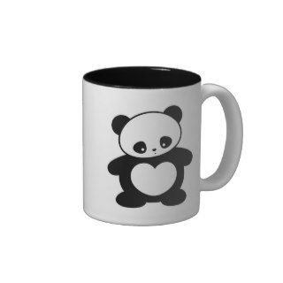 Kawaii panda coffee mugs