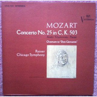 Mozart: Piano Concerto No. 25 in C, K. 503 (Andr Tchaikovsky, Reiner, Chicago SO): Music