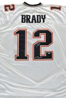 Tom Brady   New England Patriots Quarterback   Autographed Jersey "SB 39 Champs": Sports Collectibles