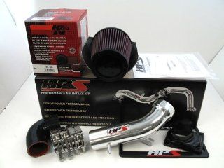 00 05 Mitsubishi Eclipse V6 HPS Short Ram Air Intake System Kit Polished 01 02 03 04: Automotive