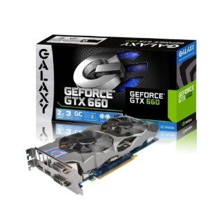 Galaxy GeForce GTX 660 GC 2 GB GDDR5 PCI Express 3.0 DVI/DVI/HDMI/DP SLI Ready Graphics Card 66NPH7DN6ZVZ: Computers & Accessories