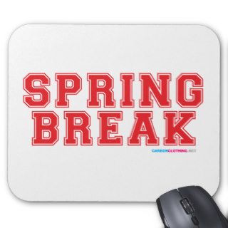 Spring Break Mouse Pads