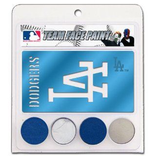 MLB L.A. Dodgers Face Paint with Stencils: Sports & Outdoors