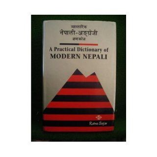A Practical Dictionary of Modern Nepali: Ratna Sagar: 9788170701729: Books